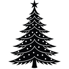 Christmas Tree Silhouette