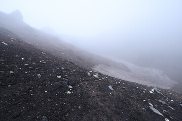 Climbing Mount Fuji, Shizuoka, Yamanashi, Japan