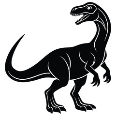 Obraz premium Dinosaur Silhouette