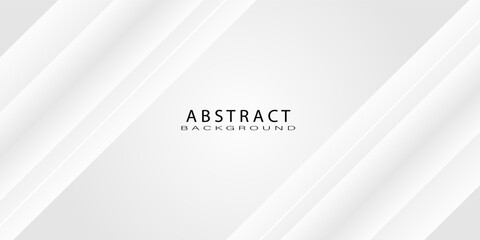 Dynamic fluid white geometric with colorful gradient background, vector illustration