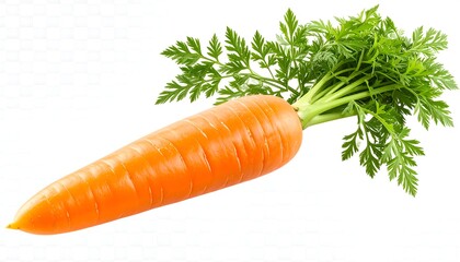 Fresh carrot with leaves (1)