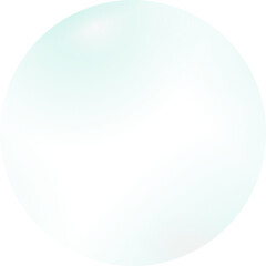 Minimal Transparent soap Bubble PNG Element for Clean Design