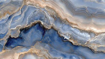 Blue natural marble stone texture, glossy dijital ceramic tile surface