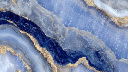 Blue natural marble stone texture, glossy dijital ceramic tile surface