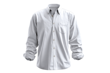 Button up white long sleeve shirt