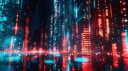 Analysis finance grow graph and market investment. Financial business plan,earnings,sale and strategy. Stock market chart, exchange financial growth diagram. 8K.