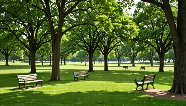 Le parc vert