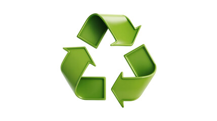Obraz premium Green Recycling Symbol Eco Friendly Reuse Reduce Recycle