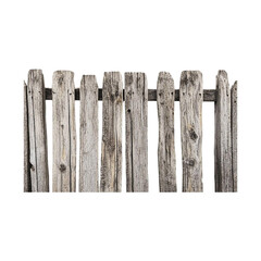 old wooden fence