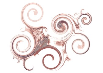 Fototapeta premium Fantasy Swirl – Ornamental Abstract Shape