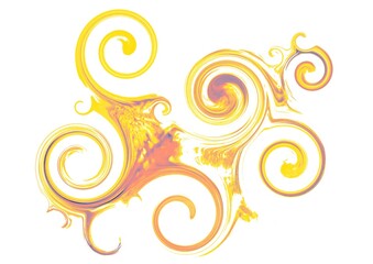 Fantasy Swirl – Ornamental Abstract Shape