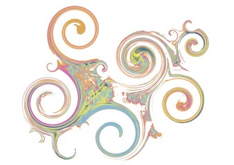 Fantasy Swirl – Ornamental Abstract Shape
