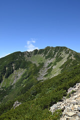 Climbing Mount Senjogatake Yamanashi, Japan
