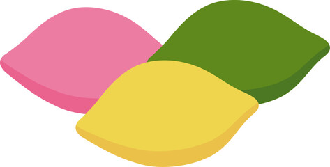 추석 송편 일러스트