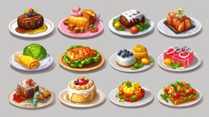 Delicious Dessert & Appetizer Collection