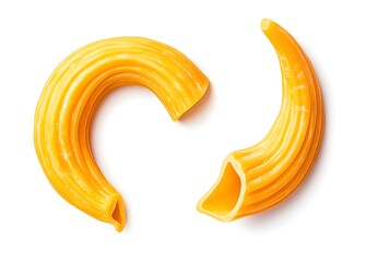 Naklejka premium Two Pieces of Gomiti Pasta