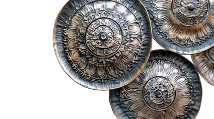 Silver Mandala Wall Design