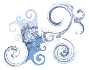  Fantasy Swirl – Ornamental Abstract Shape