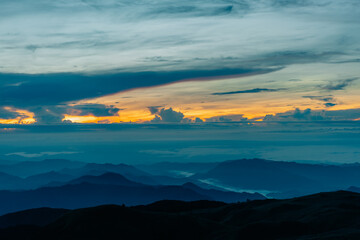mountain Pulag, Mountain Province, Philippines