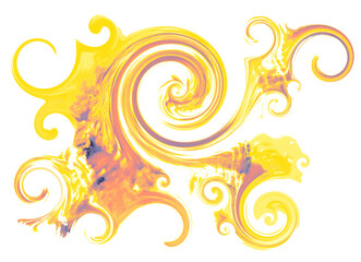  Fantasy Swirl – Ornamental Abstract Shape
