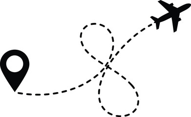 Vector design of musical notes and star shapes on a white background