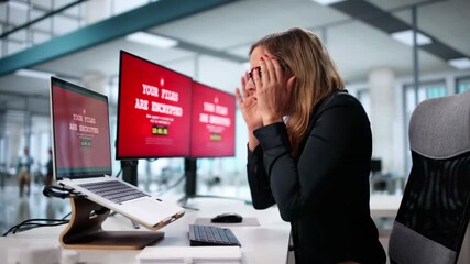 Cyberattack Alert: Laptop Hacked, Data Encrypted - Powered by Adobe