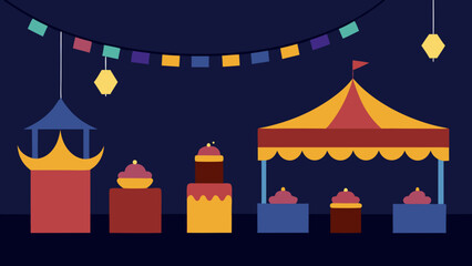 night bazaar birthday market rugs