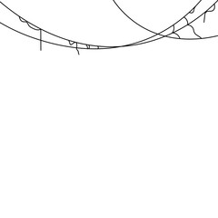 Halloween Spider Web Header