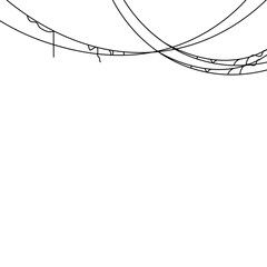 Halloween Spider Web Header