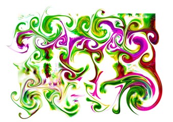 Vivid Energy Swirls – Abstract Color Burst