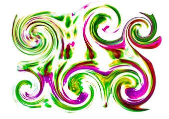 Vivid Energy Swirls – Abstract Color Burst
