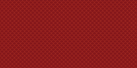 Chinese seamless pattern traditional style collection or japanese poster oriental geometric festive ornament for lunar Chinese new year decoration in Red and golden abstract asian  Vintage  background