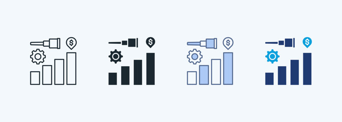Financial Forecasting Multiple Style Icon Collection