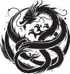 Abstract geometric silhouette of a bird in flight isolated on transparent background