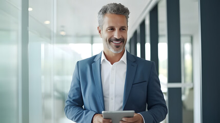 Fototapeta premium businessman using a mobile phone