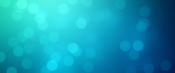 Abstract gradient background with soft bokeh circles in calming blue and green tones, ideal for science, technology, and medical themes,  connection,  calming