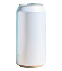 PNG Beer can mockup refreshment container sunlight.