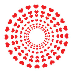 Seamless repeating mandala style dotted pattern featuring vibrant circular designs  Ideal for textile printing, wallpapers, digital designs, and decorative surfaces