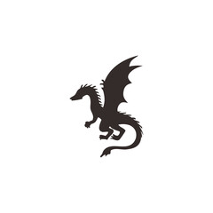 Dragon silhouette