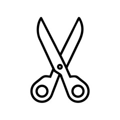 Scissors Icon for Creativity and Crafting Topics