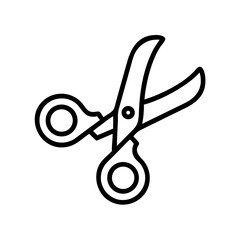 Scissors Icon for Creativity and Crafting Topics