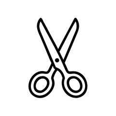 Scissors Icon for Creativity and Crafting Topics