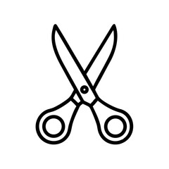 Scissors Icon for Creativity and Crafting Topics