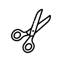 Scissors Icon for Creativity and Crafting Topics
