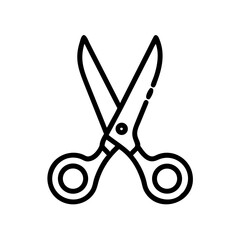 Scissors Icon for Creativity and Crafting Topics