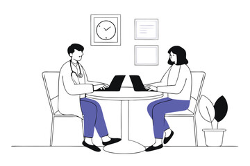 Grayscale line art illustration of an abstract musical concept