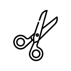 Scissors Icon for Creativity and Crafting Topics