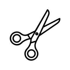 Scissors Icon for Creativity and Crafting Topics