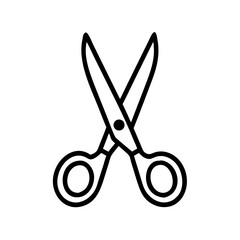 Scissors Icon for Creativity and Crafting Topics
