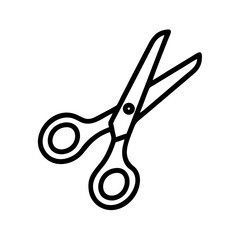 Scissors Icon for Creativity and Crafting Topics